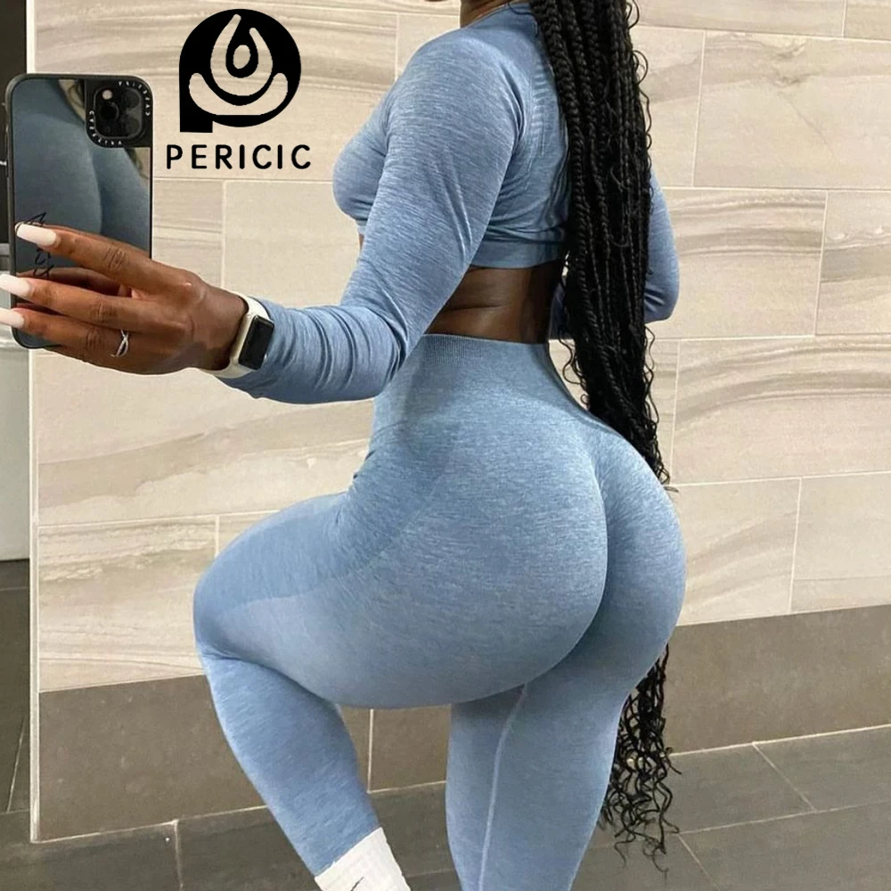 2pcs Sports Suit Women Seamless Yoga Sets Amplify Workout Gym Set Scrunch Butt Leggings Sets Long Sleeve Crop Top Fitness Set
2pcs Sports Suit Women Seamless Yoga Sets Amplify Workout Gym Set Scrunch Butt Leggings Sets Long Sleeve Crop Top Fitness Set