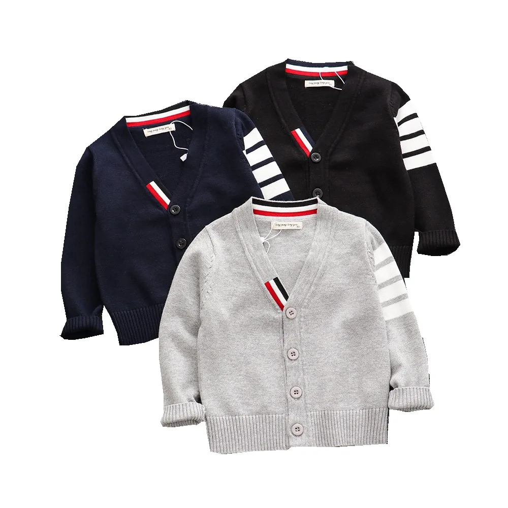 Autumn Baby Boys Sweater Toddler Boys V-Neck Jumper Knitwear Long-Sleeve Cotton Cardigans Children Clothes Kids Sweater Coat
Autumn Baby Boys Sweater Toddler Boys V-Neck Jumper Knitwear Long-Sleeve Cotton Cardigans Children Clothes Kids Sweater Coat