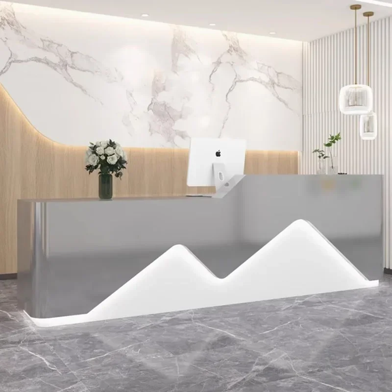 Beauty Pulpit Front Desk Cash Counter White Retail Pulpitos Hair Salon Counter Register Design Modern Mostrador Unique Furniture
Beauty Pulpit Front Desk Cash Counter White Retail Pulpitos Hair Salon Counter Register Design Modern Mostrador Unique Furniture