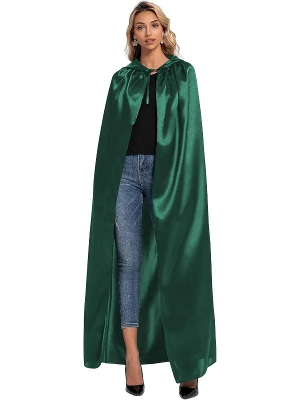 Halloween Thin Cape with Hood Knight Role-playing Cos Wizard Cape Shoulder Wrap Polyester Material Women's Fashion
Halloween Thin Cape with Hood Knight Role-playing Cos Wizard Cape Shoulder Wrap Polyester Material Women's Fashion