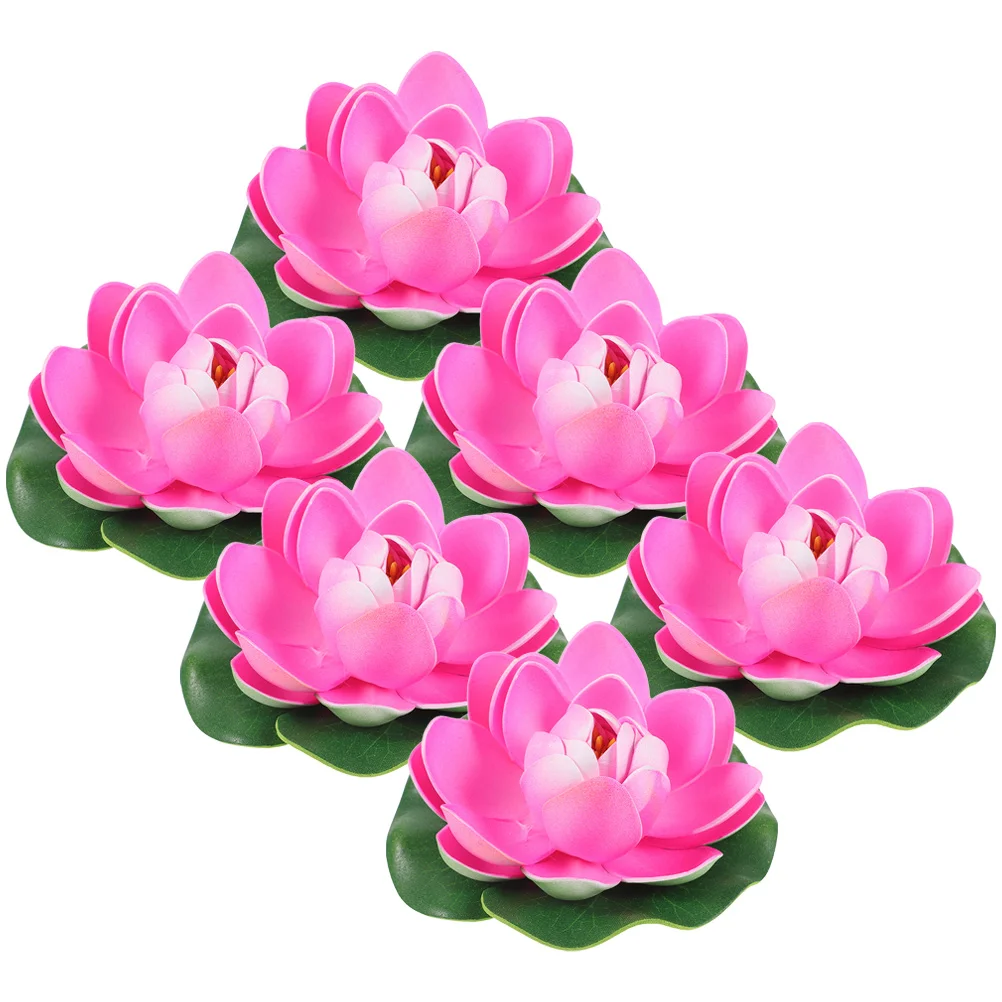 5 Pcs Artificial Flowers 10cm Pink Half Open Decorations for Pond Pool Garden Foam Flowers Fish Tank Ornaments Landscape
5 Pcs Artificial Flowers 10cm Pink Half Open Decorations for Pond Pool Garden Foam Flowers Fish Tank Ornaments Landscape