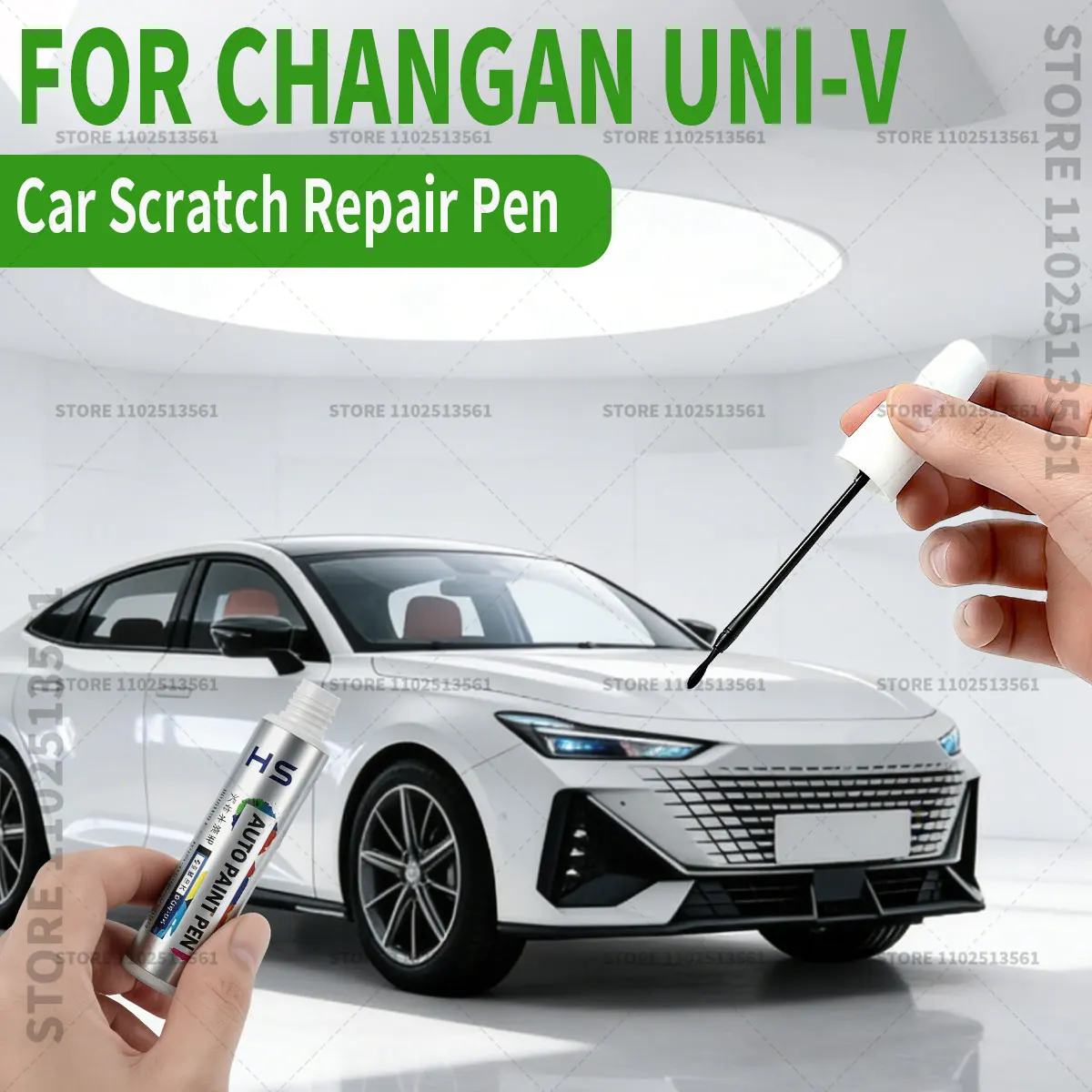 Ручка-корректор для ремонта лакокрасочного покрытия автомобиля Changan UNI-V, средство для удаления царапин, аксессуары для авто DIY, цвета: черный, белый, синий, красный, серебристый, серый
Ручка-корректор для ремонта лакокрасочного покрытия автомобиля Changan UNI-V, средство для удаления царапин, аксессуары для авто DIY, цвета: черный, белый, синий, красный, серебристый, серый