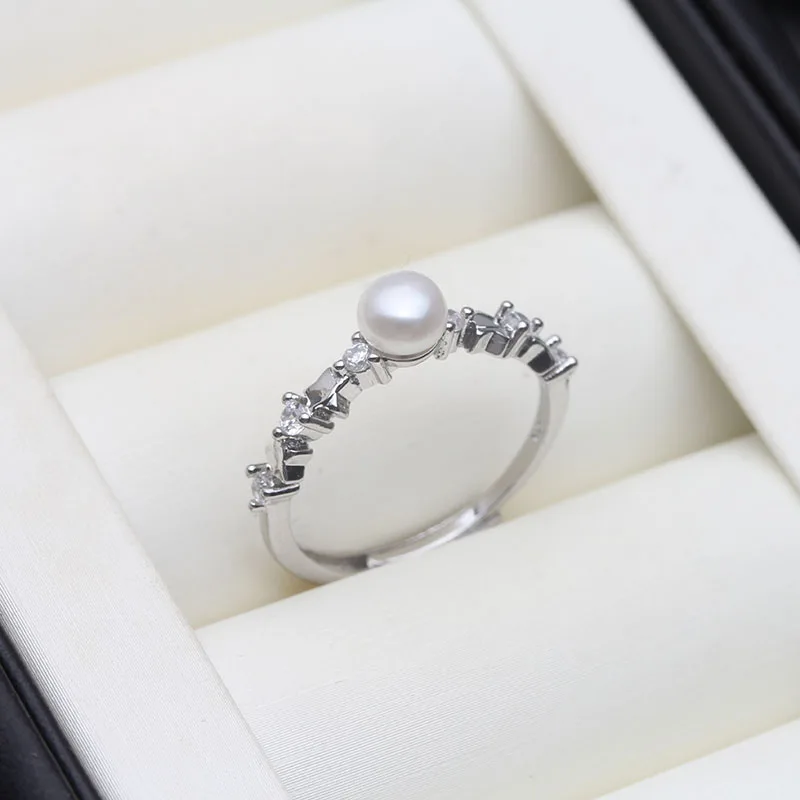 Genuine Freshwater Pearl Rings For Women,Zircon 925 Silver Open Ring With Pearl Adjustable Mom Wife Anniversary Gift White
Genuine Freshwater Pearl Rings For Women,Zircon 925 Silver Open Ring With Pearl Adjustable Mom Wife Anniversary Gift White