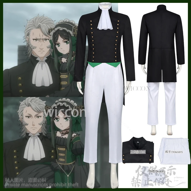Sieglinde Sullivan Cosplay Black Anime Butler Costume Jacket Pants Bow Tie@arrebol// cosHalloween Christmas Party Customized
Sieglinde Sullivan Cosplay Black Anime Butler Costume Jacket Pants Bow Tie@arrebol// cosHalloween Christmas Party Customized