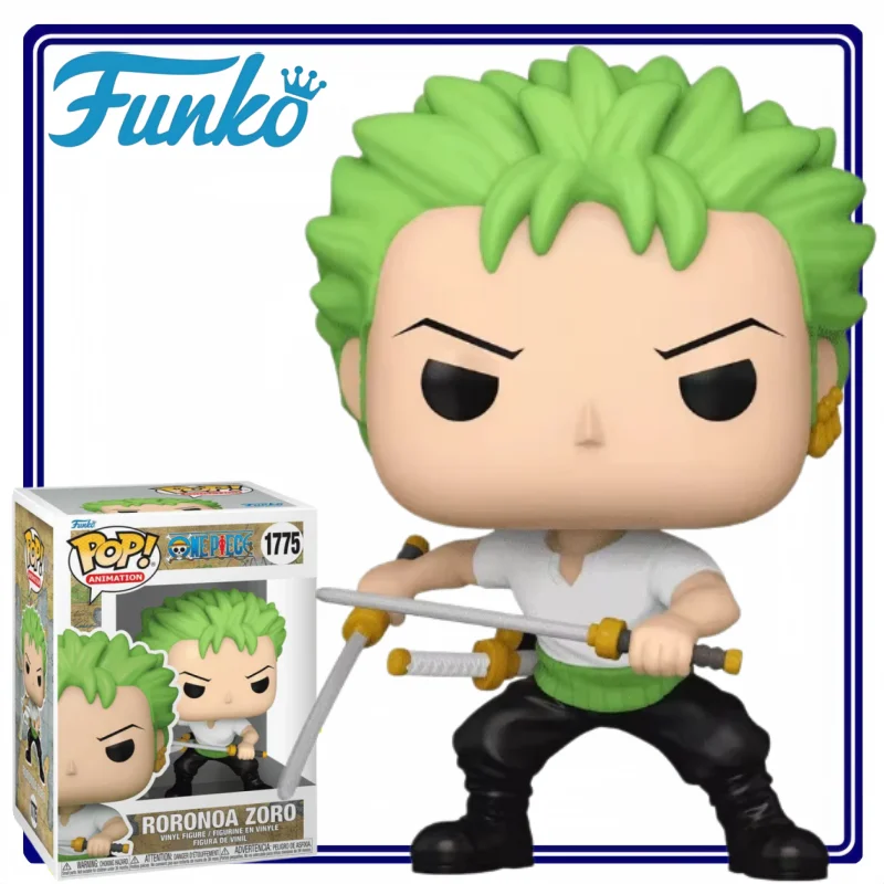 Funko POP One Piece Toy Figure Cartoon Roronoa Zoro Figurine Anime Merchandise Holiday Gift Trendy Toy Desktop Decoration
Funko POP One Piece Toy Figure Cartoon Roronoa Zoro Figurine Anime Merchandise Holiday Gift Trendy Toy Desktop Decoration