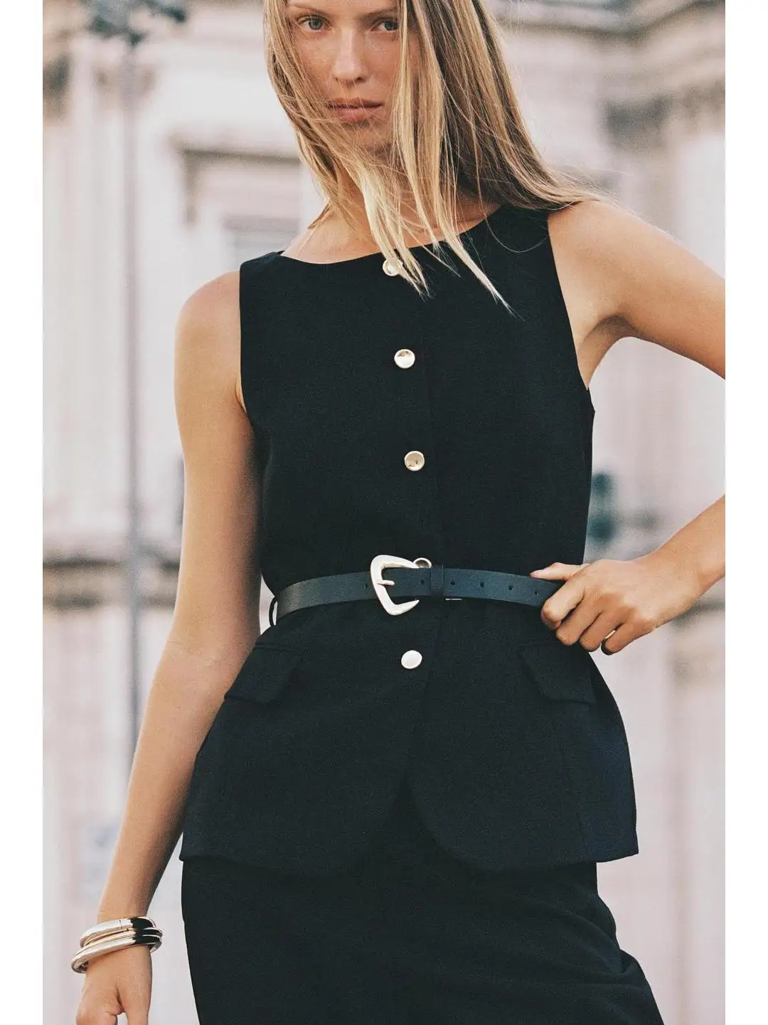 Брюки-колокольчики с высокой талией, металлический жилет с синей застежкой 8372363, рабочий склад, ip, женские большие размеры, модная осенняя одежда...
Брюки-колокольчики с высокой талией, металлический жилет с синей застежкой 8372363, рабочий склад, ip, женские большие размеры, модная осенняя одежда...