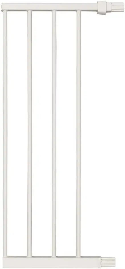 Expandable Pet Gate Extension, 11' Wide x 29' High in Soft White - Fits Standard Models for Home Safety
Expandable Pet Gate Extension, 11' Wide x 29' High in Soft White - Fits Standard Models for Home Safety