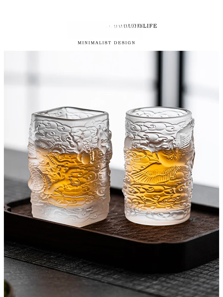 Tlife Dragon Feng Glass Porcelain Tea Cup Chinese Sle Home Use Handmade Frosted Fini Pure Color Tea Set Small Cup
Tlife Dragon Feng Glass Porcelain Tea Cup Chinese Sle Home Use Handmade Frosted Fini Pure Color Tea Set Small Cup