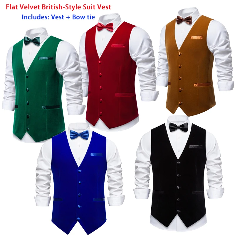 Мужской жилет из бархата в британском стиле, королевский синий, премиум-класса, модный повседневный приталенный жилет с галстуком-бабочкой, европейский размер
Мужской жилет из бархата в британском стиле, королевский синий, премиум-класса, модный повседневный приталенный жилет с галстуком-бабочкой, европейский размер