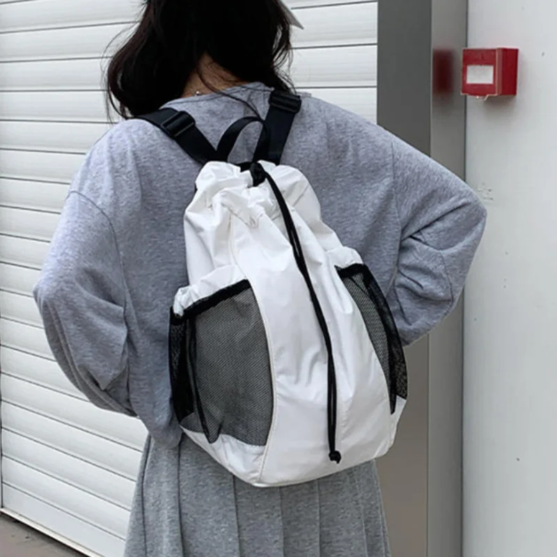 Korean Drawstring Backpack Large Capacity Lightweight Vintage Nylon Backpack Multi-functional Outdoor Travel Hiking Bag
Korean Drawstring Backpack Large Capacity Lightweight Vintage Nylon Backpack Multi-functional Outdoor Travel Hiking Bag