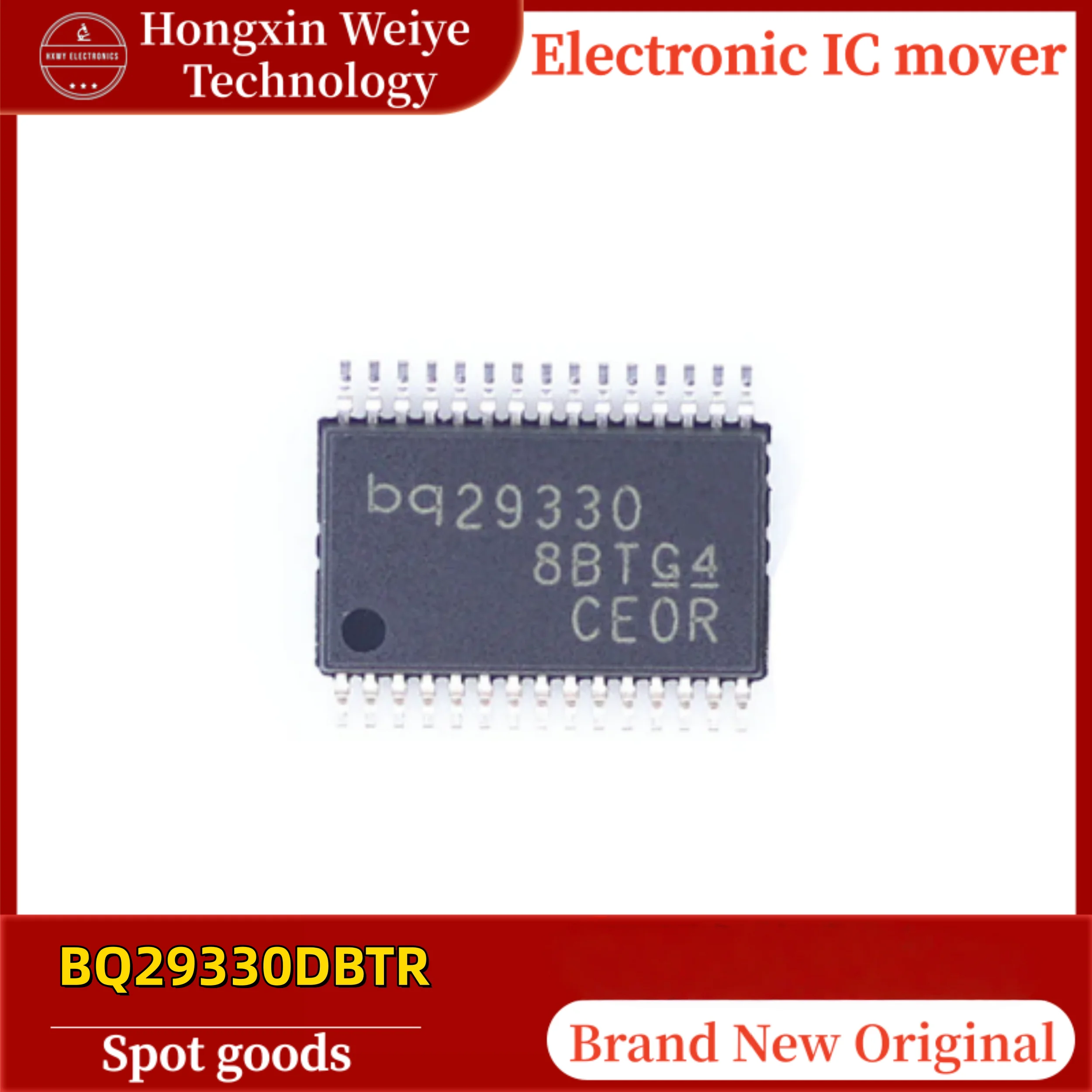 5/10 PCS BQ29330DBTR BQ29330 TSSOP-30 Battery Management IC Brand New In Stock Fast Shipping
5/10 PCS BQ29330DBTR BQ29330 TSSOP-30 Battery Management IC Brand New In Stock Fast Shipping