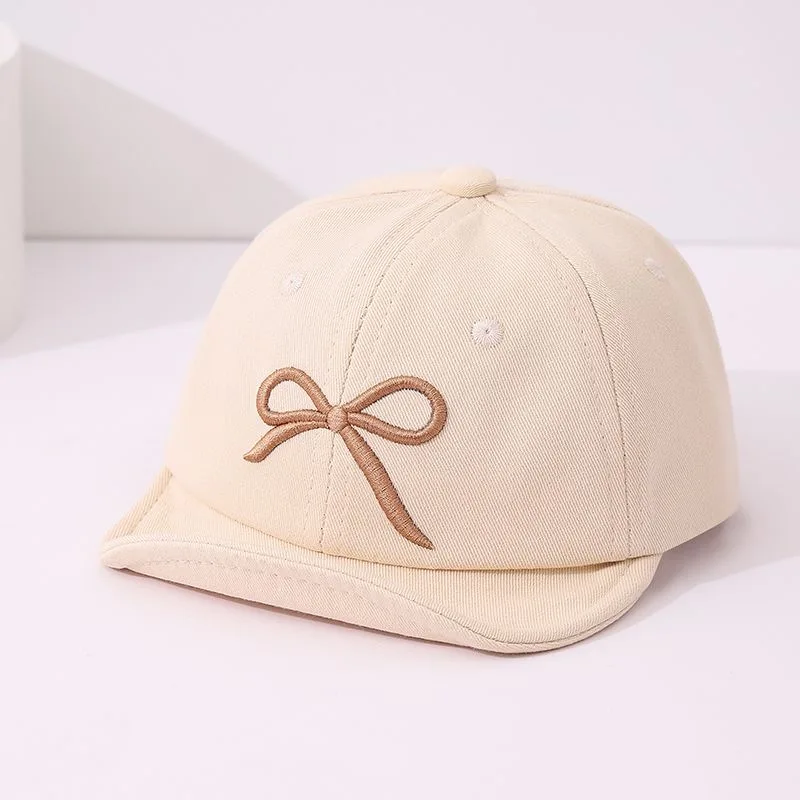 Children's embroidered large bow soft brim baseball cap, available in 3 colors,simple and fashionable style,suitable for outings
Children's embroidered large bow soft brim baseball cap, available in 3 colors,simple and fashionable style,suitable for outings