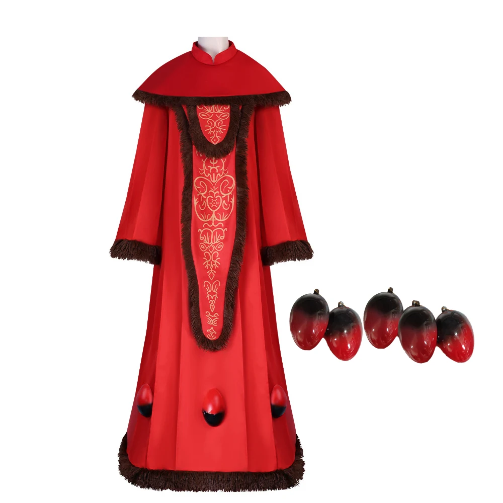 Padme Cosplay Red Long Dress Queen Outfit Fantasy Costume Adult Women Robe Cape Outfits 2026 Halloween Carnival Party Suit
Padme Cosplay Red Long Dress Queen Outfit Fantasy Costume Adult Women Robe Cape Outfits 2026 Halloween Carnival Party Suit