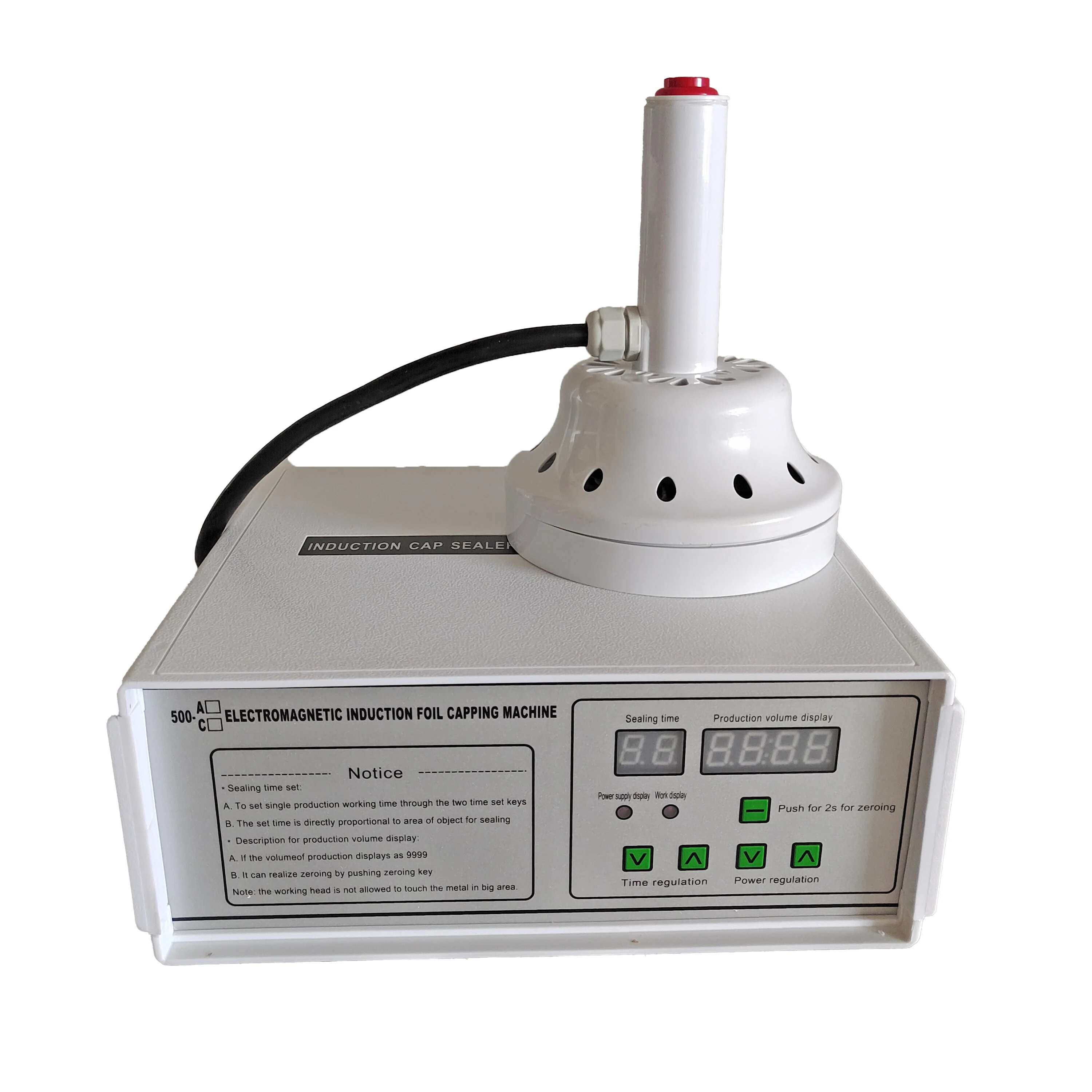 TEBAK DF-500C Manual Electromagnetic Induction Sealing Machine Bottle Cap Sealing Machine Foil Aluminum Lining Sealing Machine
TEBAK DF-500C Manual Electromagnetic Induction Sealing Machine Bottle Cap Sealing Machine Foil Aluminum Lining Sealing Machine
