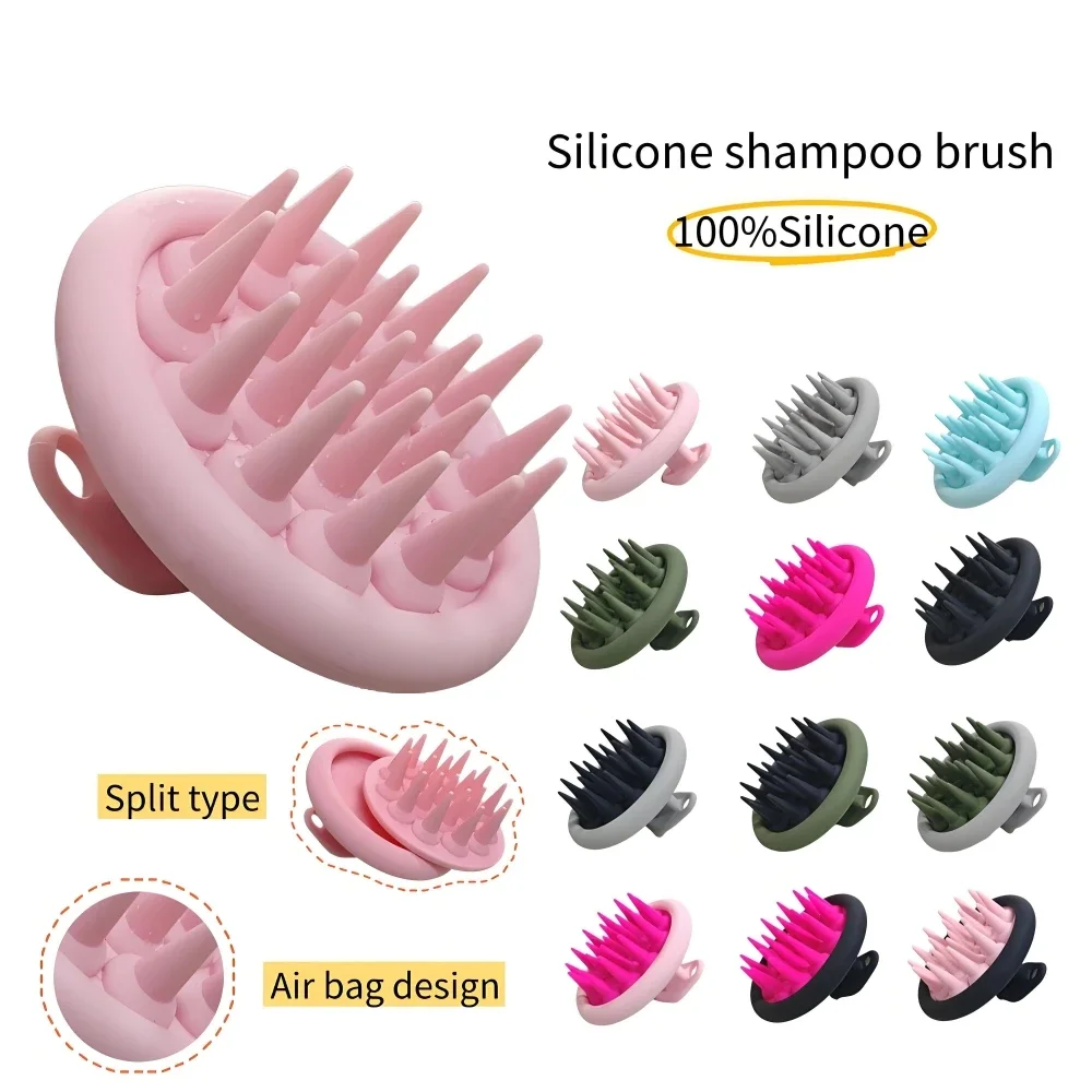 Silicone Shampoo Scalp Hair Massager Head Body Scalp Massage Brush Comb Hair Washing Comb Shower Brush Bath Spa Massage Brush
Silicone Shampoo Scalp Hair Massager Head Body Scalp Massage Brush Comb Hair Washing Comb Shower Brush Bath Spa Massage Brush