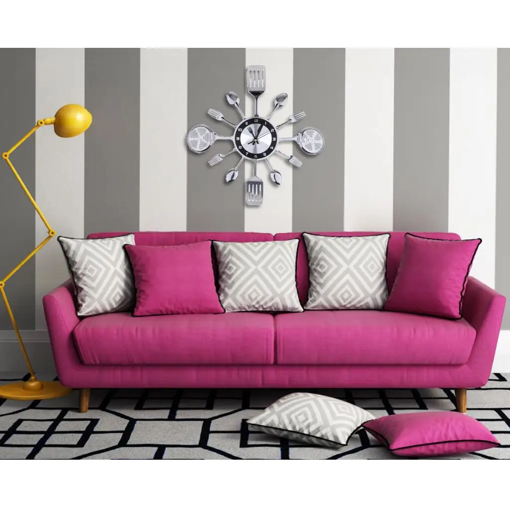 Designer Acrylic Wall Decor Clock Stainless Steel Kitchen Clock Attractive Wall Clock for Kindergarten
Designer Acrylic Wall Decor Clock Stainless Steel Kitchen Clock Attractive Wall Clock for Kindergarten