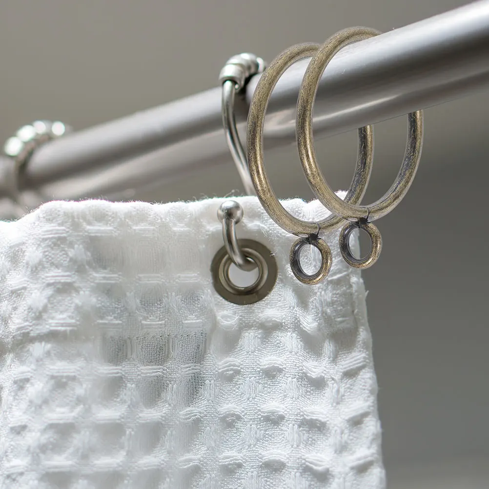 10Pcs Metal Curtain Rings Eyelet Design Heavy Duty Drapery Rings Sliding Window Treatments Drapes Eyelet Curtain Spacers
10Pcs Metal Curtain Rings Eyelet Design Heavy Duty Drapery Rings Sliding Window Treatments Drapes Eyelet Curtain Spacers