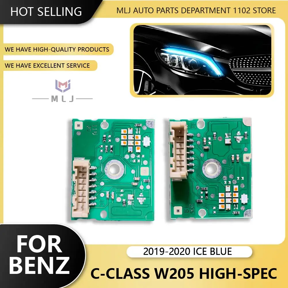 Ice Blue DRL Chip For Mercedes-Benz C-Class W205 2019-2021 EU High-Spec With a Touch of Blue AMG Headlight Angel Eye Board
Ice Blue DRL Chip For Mercedes-Benz C-Class W205 2019-2021 EU High-Spec With a Touch of Blue AMG Headlight Angel Eye Board