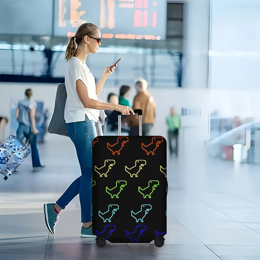 1PC Neon Dinosaur Print Luggage Cover for Luggage Cases 18 – 32 inches; Dust and elastic travel accessories to effectively pr
1PC Neon Dinosaur Print Luggage Cover for Luggage Cases 18 – 32 inches; Dust and elastic travel accessories to effectively pr
