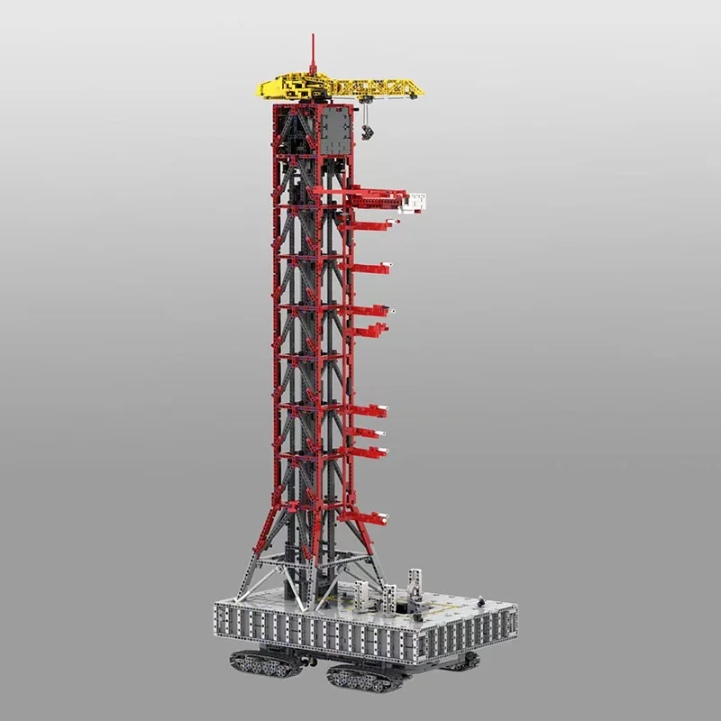MOC-60088 Launch Tower Mk I for Saturn V (21309/92176) with Crawler Building block model, children's toy gift, building blocks
MOC-60088 Launch Tower Mk I for Saturn V (21309/92176) with Crawler Building block model, children's toy gift, building blocks
