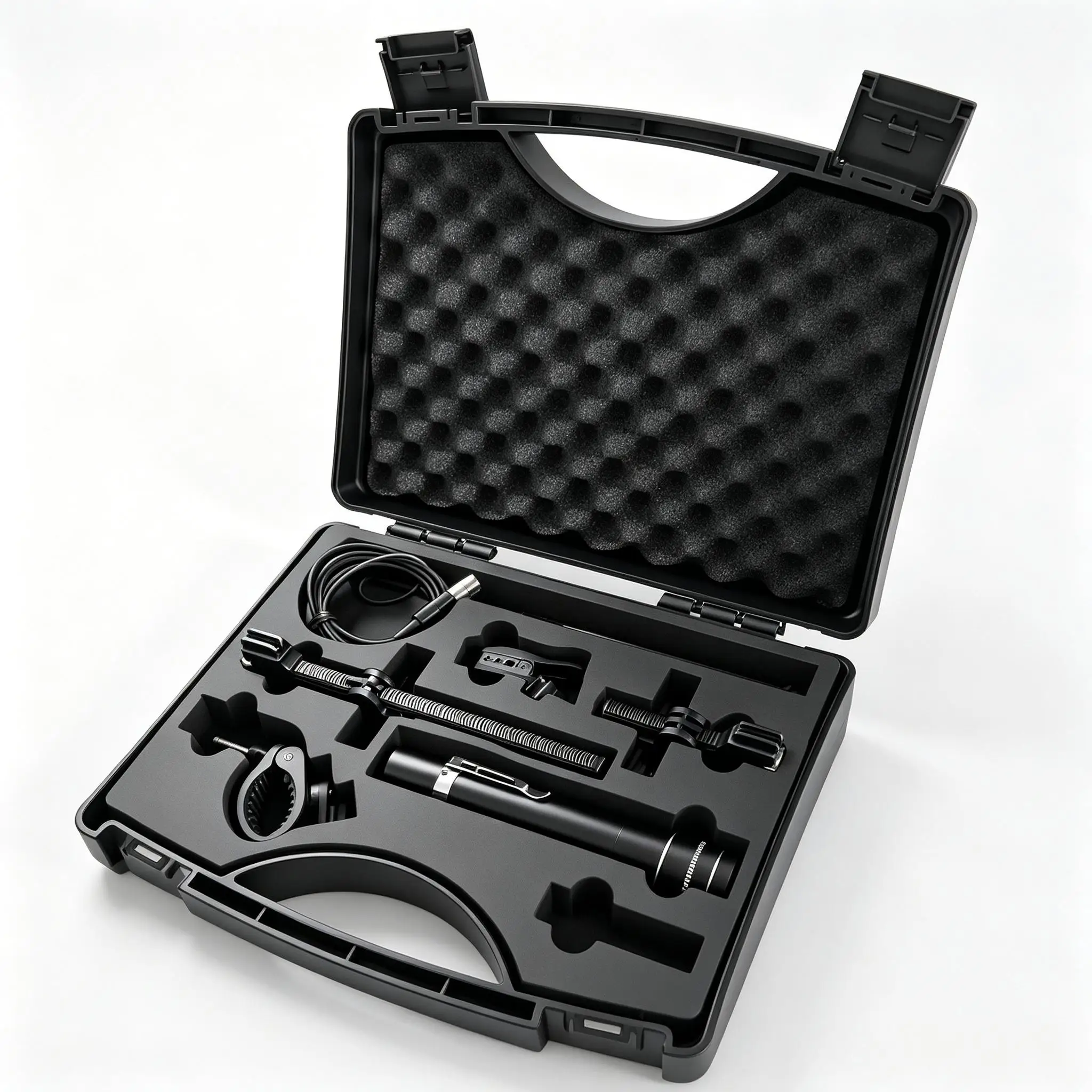 S163D Musical Instrument Condenser Microphone With 4 Clips For Cello, flute, Saxophone, Brass, Guitar,Violin
S163D Musical Instrument Condenser Microphone With 4 Clips For Cello, flute, Saxophone, Brass, Guitar,Violin