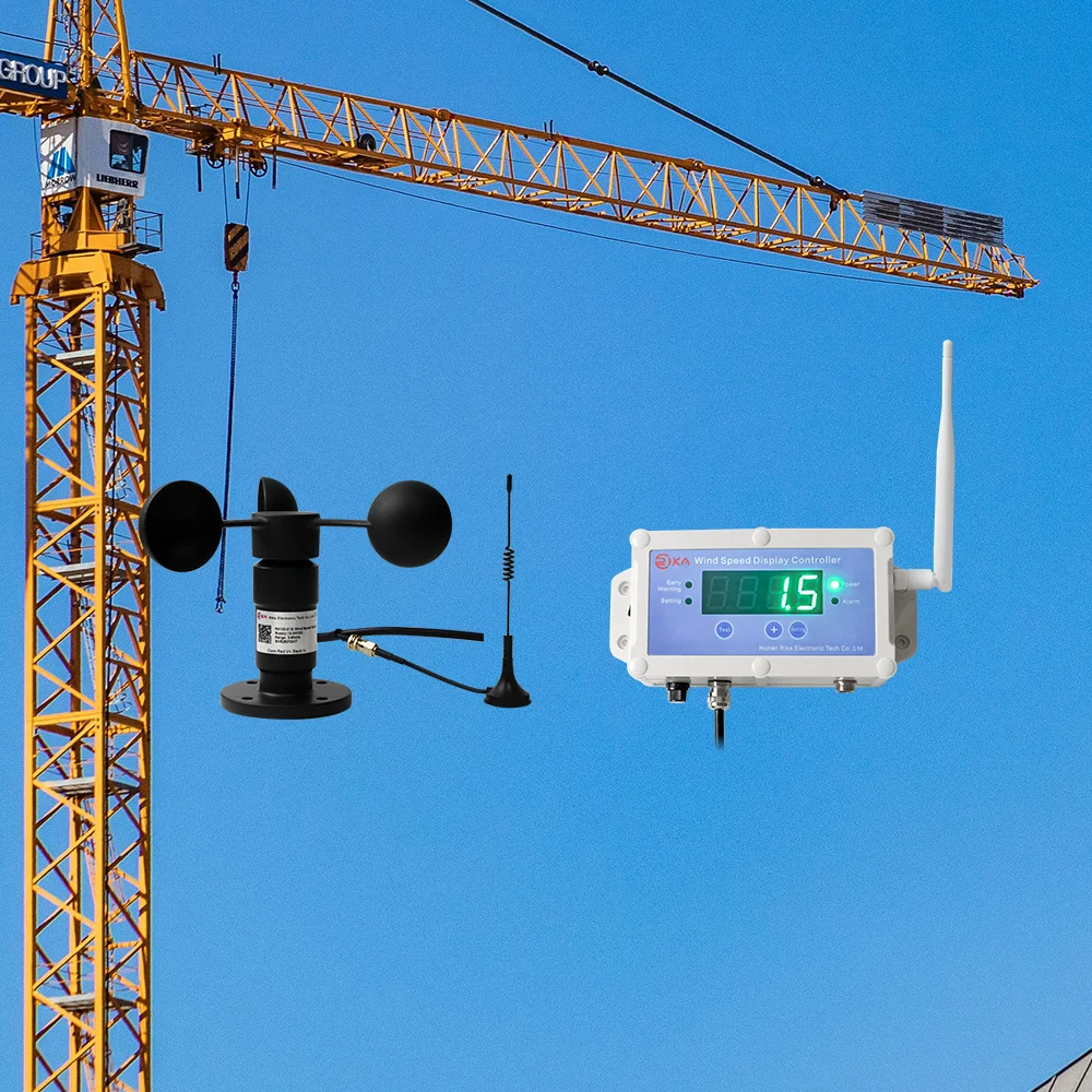2026 RK150-01 CE Wired or Wireless Wind Sensor and Indicator for Tower Crane Speed Measuring
2026 RK150-01 CE Wired or Wireless Wind Sensor and Indicator for Tower Crane Speed Measuring