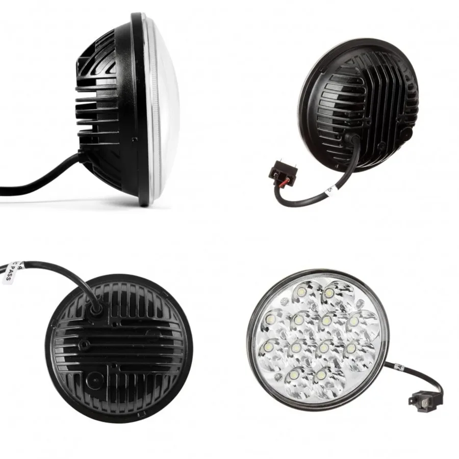 5-3/4″ LED Spot Light Sealed Beam — H5001 PAR46 Plug and Play Upgrade Replacement for Spotlight Housing, 36W 4000LM Super Brigh
5-3/4″ LED Spot Light Sealed Beam — H5001 PAR46 Plug and Play Upgrade Replacement for Spotlight Housing, 36W 4000LM Super Brigh