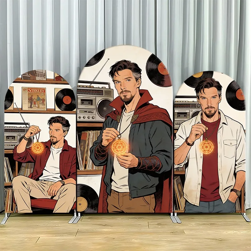 Arch Backdrop Cover Single Side Doctor Strange Vintage Record Shelf Cosplay Party Decoration Photo Booth Background Props Event
Arch Backdrop Cover Single Side Doctor Strange Vintage Record Shelf Cosplay Party Decoration Photo Booth Background Props Event