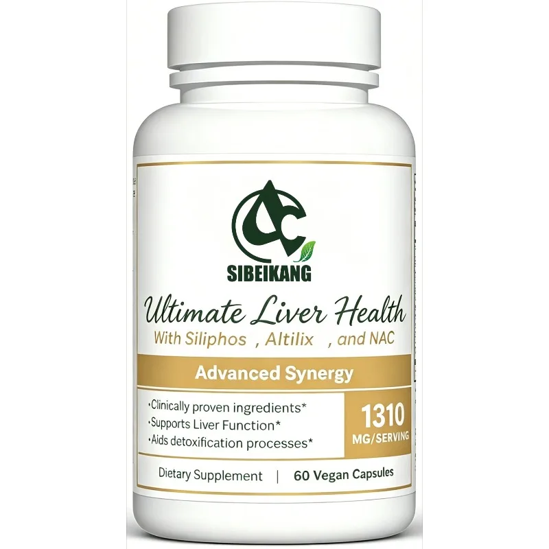 Liver Health Contains 60 Capsules of Natural Milk Moss, NAC, Turmeric, Etc. 1310 Mg/serving
Liver Health Contains 60 Capsules of Natural Milk Moss, NAC, Turmeric, Etc. 1310 Mg/serving