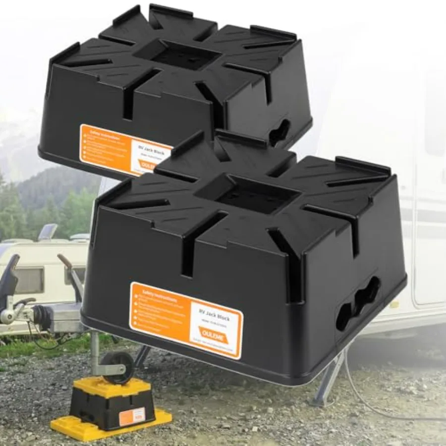 15 000 lbs Trailer Jack Block for RV Camper Travel Trailer 5th Wheel Leveling Stand with 8.5 Pad Tongue Support Scissor Stabili
15 000 lbs Trailer Jack Block for RV Camper Travel Trailer 5th Wheel Leveling Stand with 8.5 Pad Tongue Support Scissor Stabili