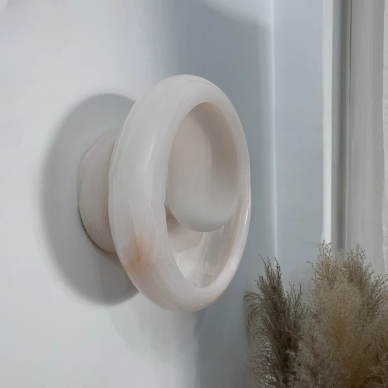 Natural jade marble lamp creative living room bedside bathroom entrance wall lamp
Natural jade marble lamp creative living room bedside bathroom entrance wall lamp
