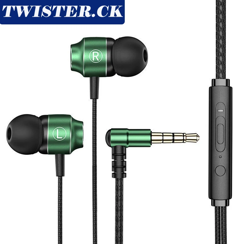 High Fidelity Wired Microphone Earbuds In-Ear Earphones Noise Isolating Wired Earbuds For Cell Phone IPad MP3 Most 3.5mm Jack
High Fidelity Wired Microphone Earbuds In-Ear Earphones Noise Isolating Wired Earbuds For Cell Phone IPad MP3 Most 3.5mm Jack