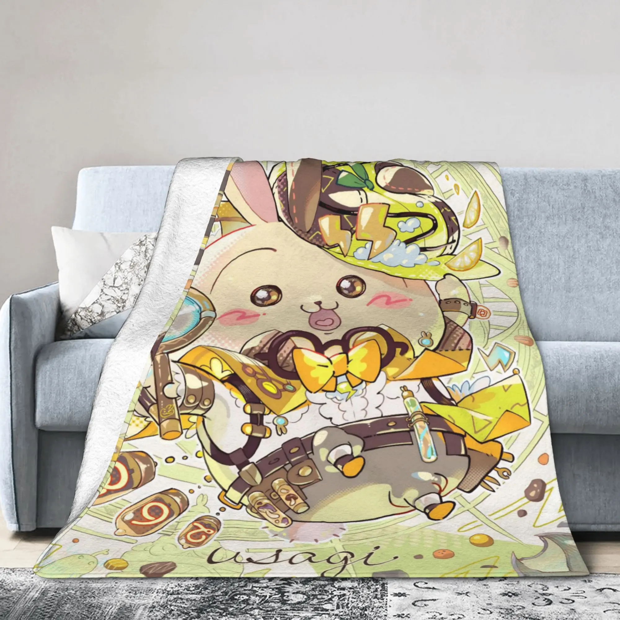 Chiikawa Usagi детективное вязаное одеяло Hachiware фланелевое одеяло постельное белье диван ковер мягкое теплое покрывало дышащее
Chiikawa Usagi детективное вязаное одеяло Hachiware фланелевое одеяло постельное белье диван ковер мягкое теплое покрывало дышащее