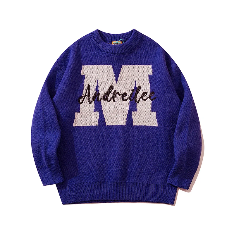 2022 Winter knitted Sweater Men Japanese Letter Jacquard Streetwear Pullover Unisex Harajuku Hip Hop Loose Sweater Cotton Tops
2022 Winter knitted Sweater Men Japanese Letter Jacquard Streetwear Pullover Unisex Harajuku Hip Hop Loose Sweater Cotton Tops