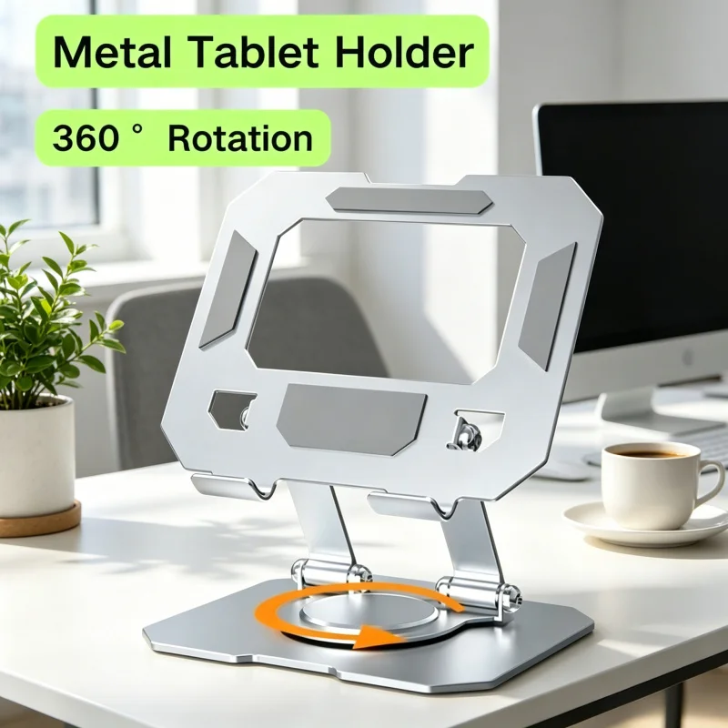 Hollow Cooling Metal Tablet Bracket, Multi-height Fold Adjustable Desktop Stand, Universal Support for Office Study Use
Hollow Cooling Metal Tablet Bracket, Multi-height Fold Adjustable Desktop Stand, Universal Support for Office Study Use