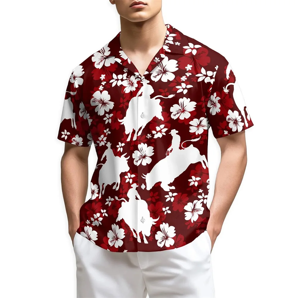 Pop Music Style Summer Hawaiian Shirt For Men Funny Animal 3D Print Loose Shirt Summer Daily Personality Street Short Sleeve Top
Pop Music Style Summer Hawaiian Shirt For Men Funny Animal 3D Print Loose Shirt Summer Daily Personality Street Short Sleeve Top
