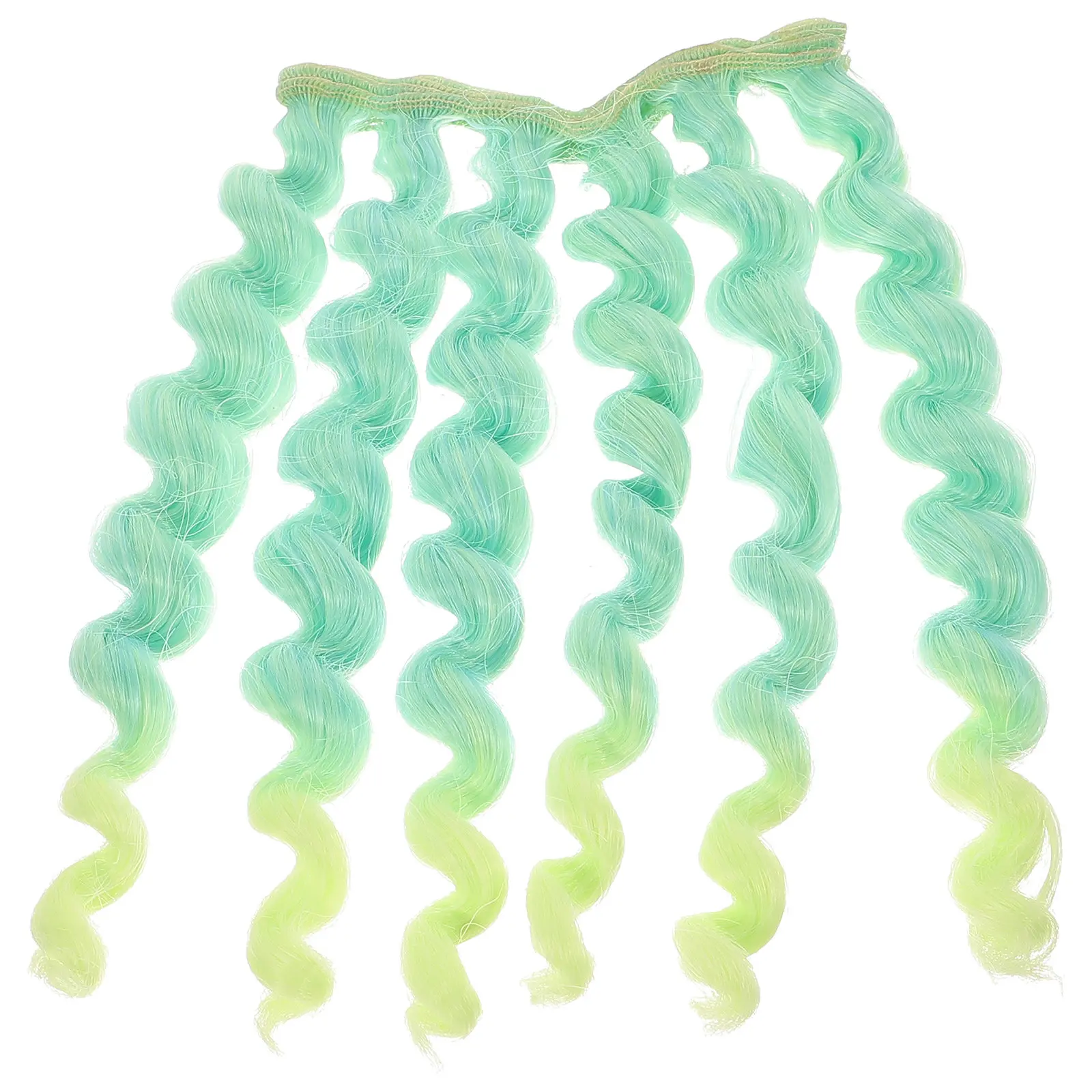 6pcs Cotton Curly Synthetic Hair Piece Lifelike Diy Decorative For Small Heat-Resist Craft Ornament
6pcs Cotton Curly Synthetic Hair Piece Lifelike Diy Decorative For Small Heat-Resist Craft Ornament