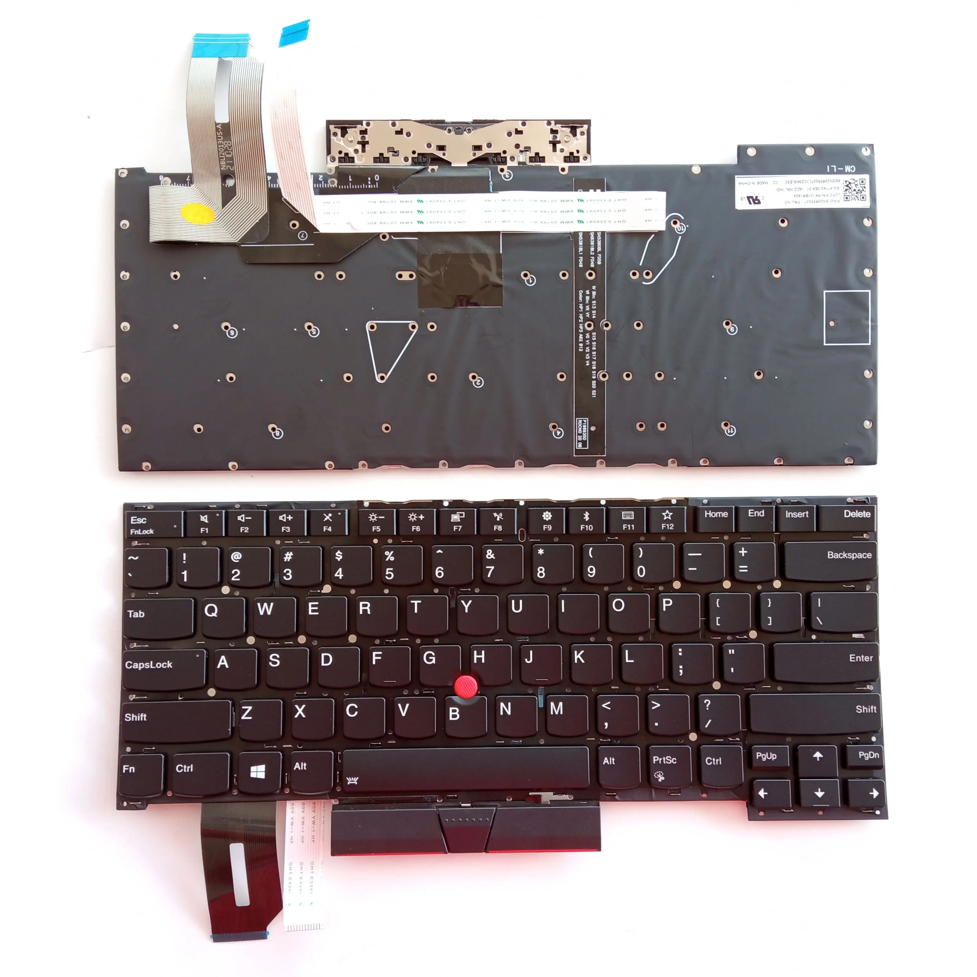 English US Original Keyboard For LENOVO ThinkPad T490S T495S T14S Extreme Model Keyboard (Not Same As t490 Series)
English US Original Keyboard For LENOVO ThinkPad T490S T495S T14S Extreme Model Keyboard (Not Same As t490 Series)