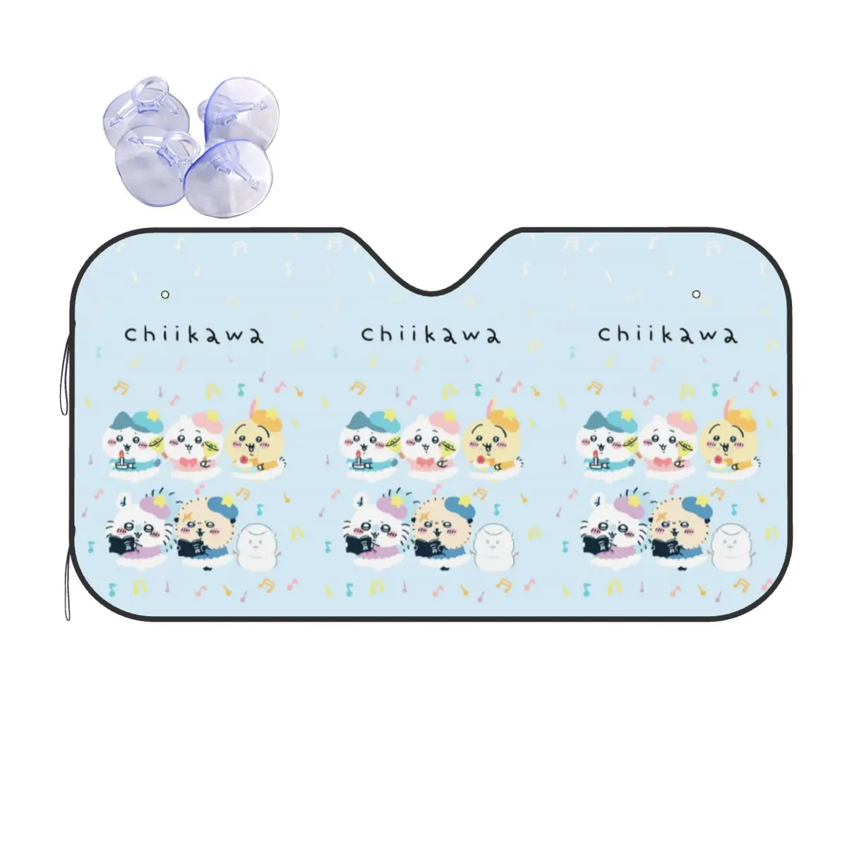 Изготовленный на заказ забавный мультфильм Chiikawaes, солнцезащитный козырек на лобовое стекло, складные блоки, УФ-лучи, солнцезащитный козырек
Изготовленный на заказ забавный мультфильм Chiikawaes, солнцезащитный козырек на лобовое стекло, складные блоки, УФ-лучи, солнцезащитный козырек