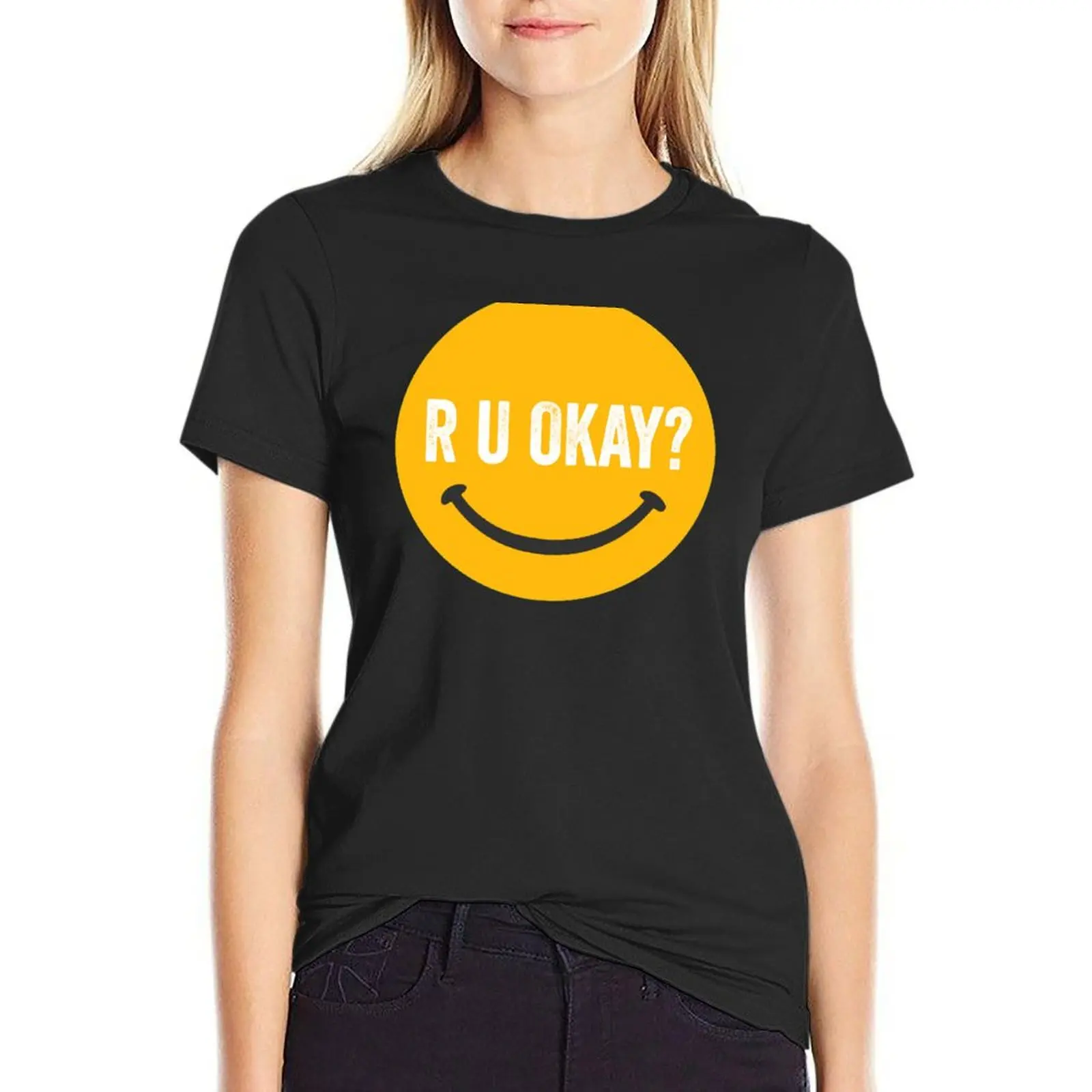Футболка R U ok, Женская Эстетическая одежда, футболки, кавайная одежда, топы для женщин
Футболка R U ok, Женская Эстетическая одежда, футболки, кавайная одежда, топы для женщин