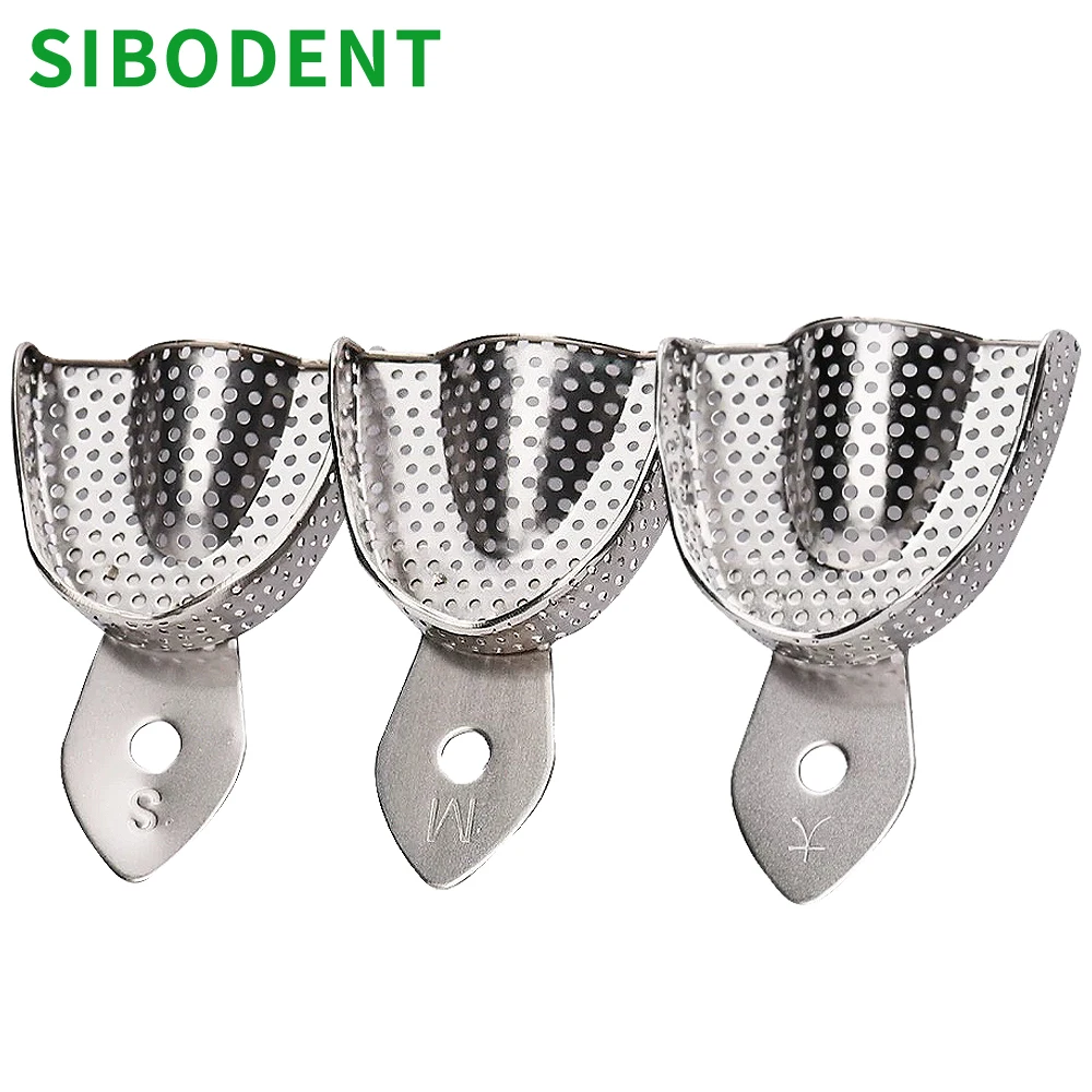 6pcs Dental Impression Tray Stainless Steel Teeth Trays Autoclavable Instrument Dentist Tools Lab Large Small Middle Size
6pcs Dental Impression Tray Stainless Steel Teeth Trays Autoclavable Instrument Dentist Tools Lab Large Small Middle Size