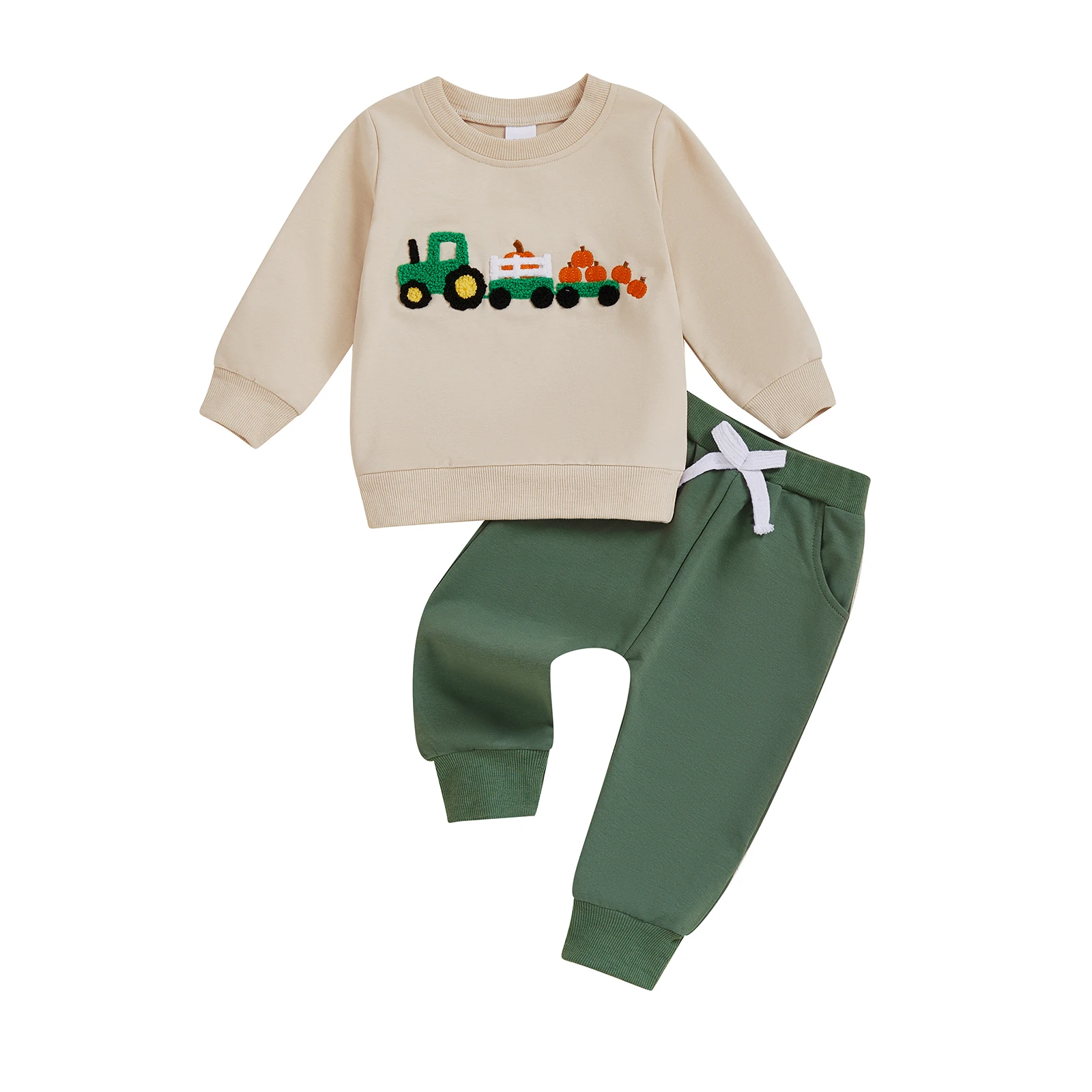 Adorable Infant Boy Halloween Costume Ghost Print Hoodie and Solid Color Jogger Pants 2-Piece Set for Fall Fun
Adorable Infant Boy Halloween Costume Ghost Print Hoodie and Solid Color Jogger Pants 2-Piece Set for Fall Fun