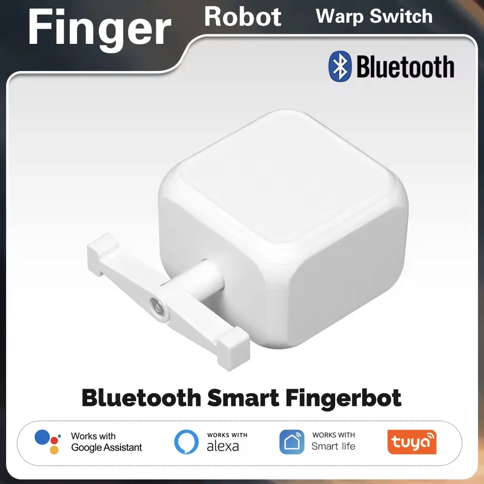 Tuya Wi-Fi Bluetooth Перезаряжаемый умный переключатель 5,2 Fingerbot Plus Кнопка робота-толкатель Поддержка Alexa Google Home
Tuya Wi-Fi Bluetooth Перезаряжаемый умный переключатель 5,2 Fingerbot Plus Кнопка робота-толкатель Поддержка Alexa Google Home