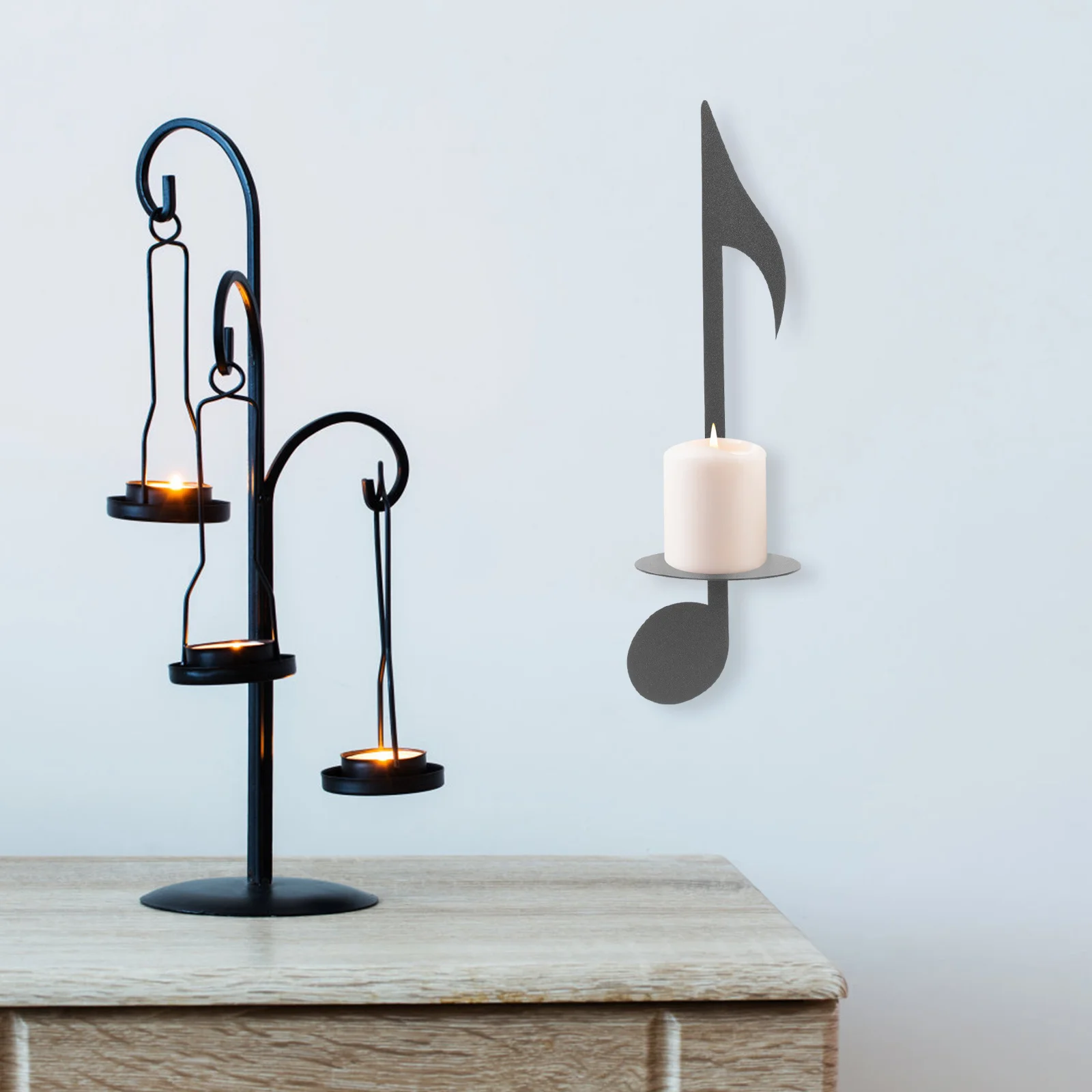 Creative Wall Mounted Holder Music Notes Metal Art Decor Easy to Install Living Space Gift Wall Holder
Creative Wall Mounted Holder Music Notes Metal Art Decor Easy to Install Living Space Gift Wall Holder