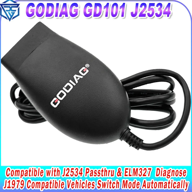 GODIAG GD101 J2534 Совместим с J2534 Passthru и диагностикой ELM327 J1979 Автоматический режим переключения автомобилей
GODIAG GD101 J2534 Совместим с J2534 Passthru и диагностикой ELM327 J1979 Автоматический режим переключения автомобилей