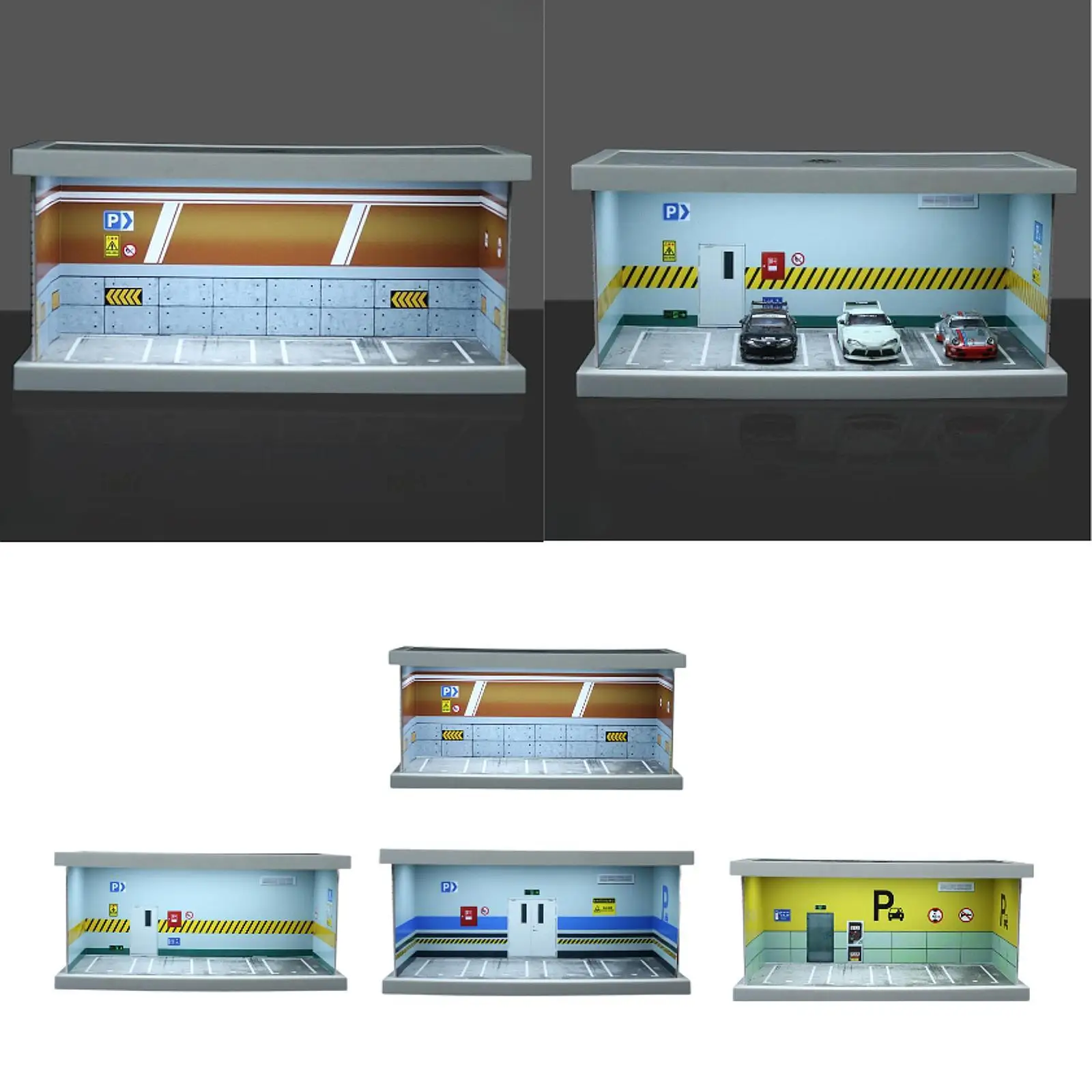 1/64 Model Car Display Case with LED Light Photo Prop Collectible Gift Garage Diorama Display Box Underground Parking Lot Scene
1/64 Model Car Display Case with LED Light Photo Prop Collectible Gift Garage Diorama Display Box Underground Parking Lot Scene