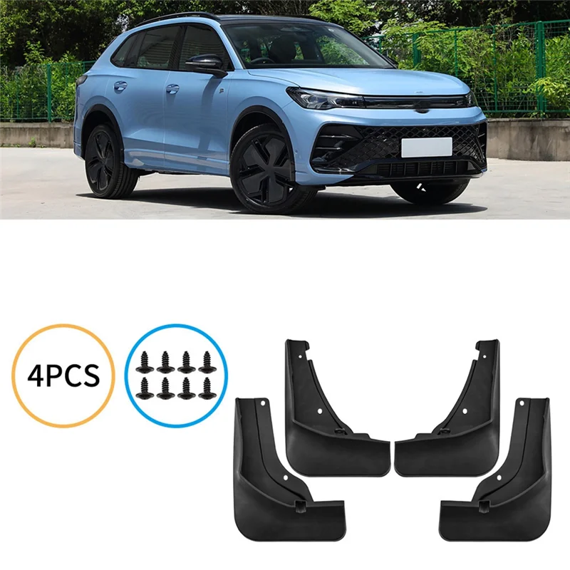 Автомобильные брызговики, брызговики, набор из 4 шт., с 8 винтами для VW Tiguan L Pro R-Line 2024
Автомобильные брызговики, брызговики, набор из 4 шт., с 8 винтами для VW Tiguan L Pro R-Line 2024