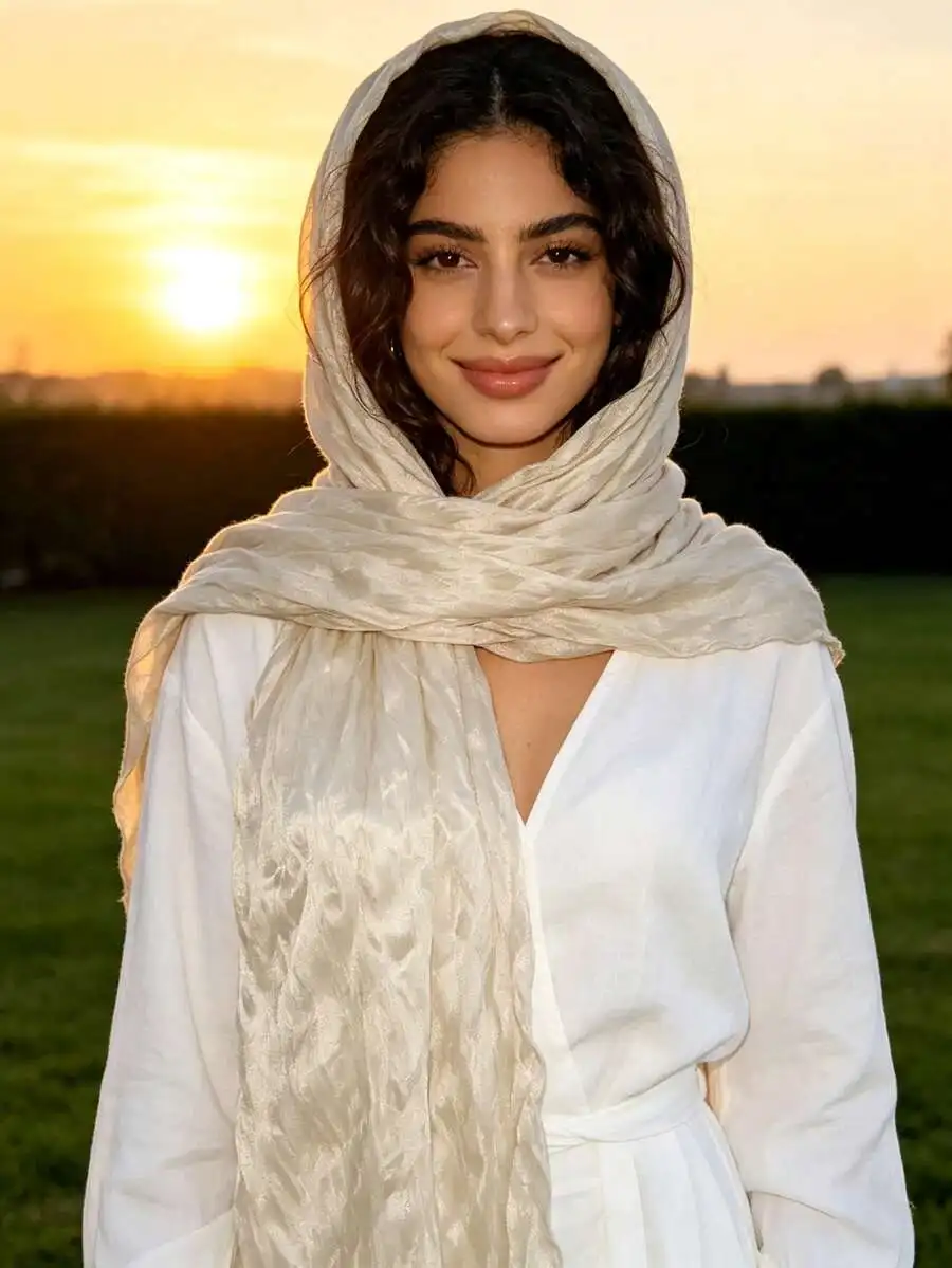 Elegant Pleated Chiffon Scarf Hijab Style Sunscreen Shawl Wrap For Women
Elegant Pleated Chiffon Scarf Hijab Style Sunscreen Shawl Wrap For Women