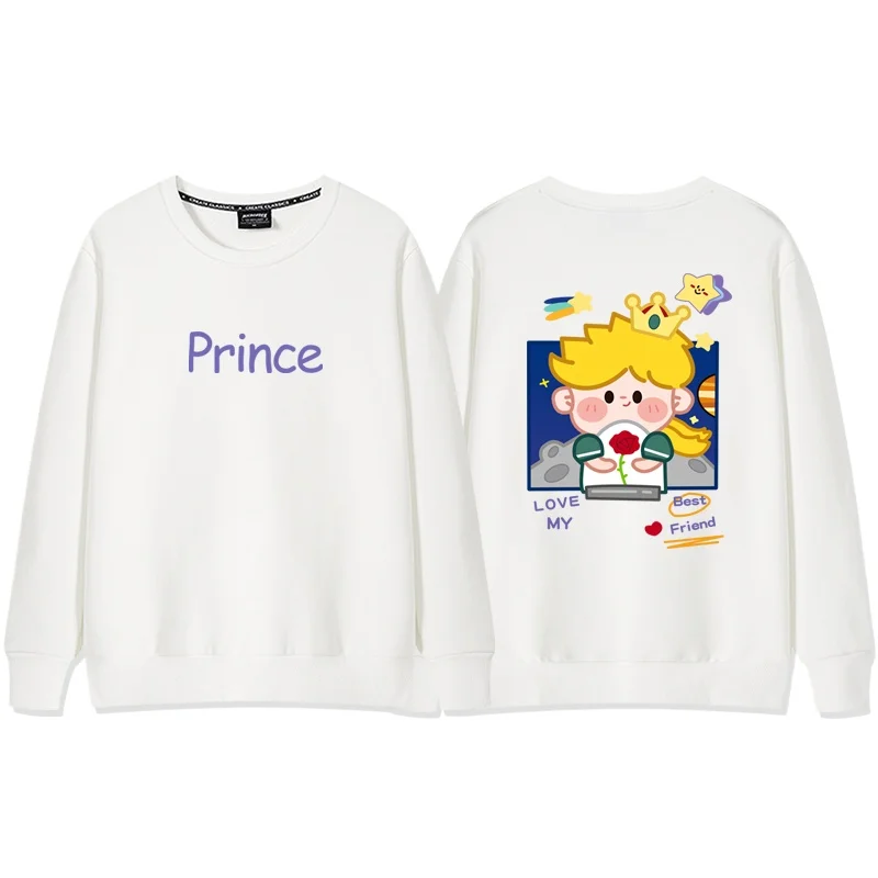 Le Petit Prince Couple Round Neck Hoodie Couple Top Women's Hoodie Trendy Fashionwomen'sround Neck Hoodie Trendy New Women's Top
Le Petit Prince Couple Round Neck Hoodie Couple Top Women's Hoodie Trendy Fashionwomen'sround Neck Hoodie Trendy New Women's Top