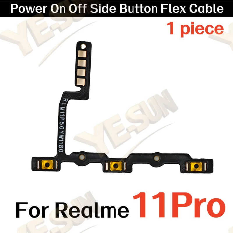Power Volume Buttons For Oppo Realme 2 Realme 5 Realme 6 7 7i 9 Realme10 11Pro ON OFF Side Power Volume Button Keys Flex Cable
Power Volume Buttons For Oppo Realme 2 Realme 5 Realme 6 7 7i 9 Realme10 11Pro ON OFF Side Power Volume Button Keys Flex Cable